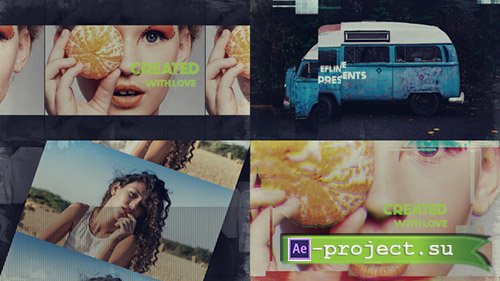 Videohive: Dubstep Glitch Slideshow 15106888 - Project for After Effects 