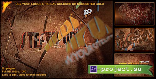 Videohive: Steampunk Logo - Project for After Effects 