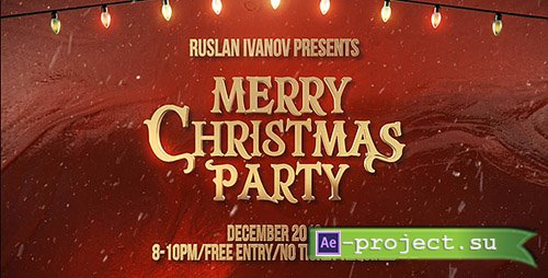 Videohive: Merry Christmas Party Teaser - Project for After Effects 