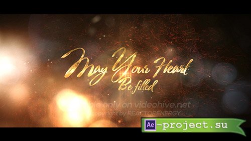 Videohive: Elegant Christmas Greetings 13932126 - Project for After Effects 