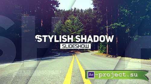 Videohive: Stylish Shadow Slideshow - Project for After Effects 