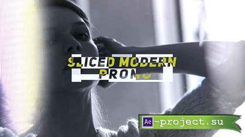 Videohive: Sliced Modern Promo - Project for After Effects 