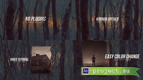 Videohive: Horror Opener Titles - Project for After Effects 