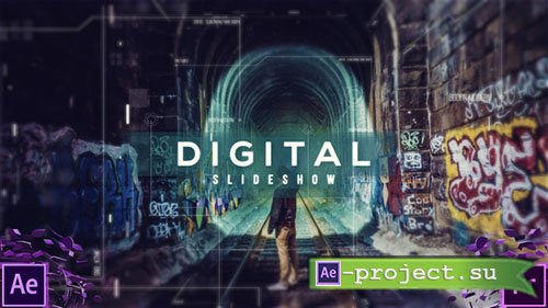Videohive: Digital Slideshow - Project for After Effects & Premiere Pro Templates 