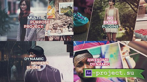 Videohive: Dynamic Modern Slides - Project for After Effects 