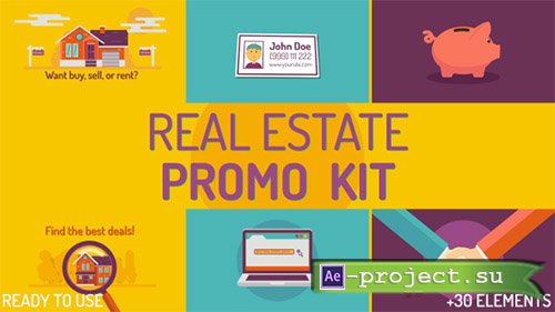 Videohive: Real estate Kit - Project for After Effects 