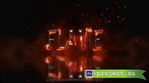 Fire Metal Logo - After Effects Templates