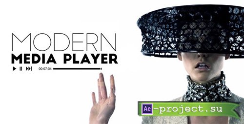 Videohive: Modern Media Player - Project for After Effects 