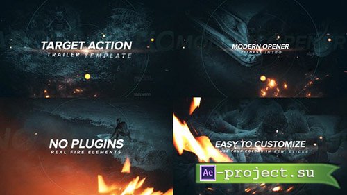 Videohive: Target Action Trailer - Project for After Effects 