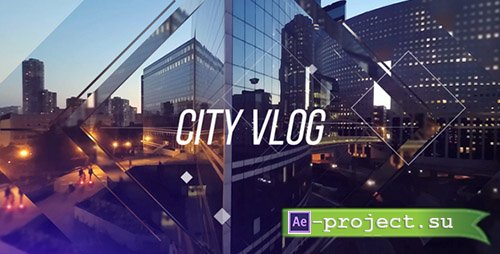 Videohive: City Vlog - Project for After Effects 