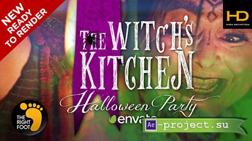 Videohive: Halloween Witch's Party - Project for After Effects 