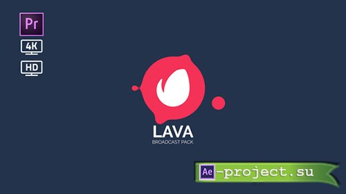 Videohive: Lava Broadcast Package | Essential Graphics | Mogrt - Premiere Pro Template 