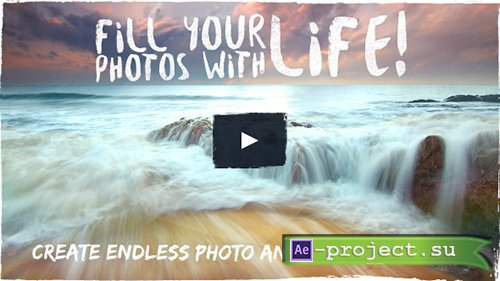 Videohive: Living Stills - Looping Photo Animator - Project for After Effects 