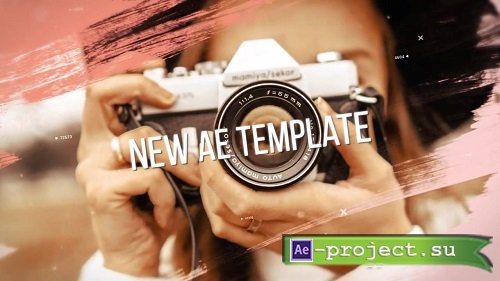 Parallax Brush Slides 100 - After Effects Templates