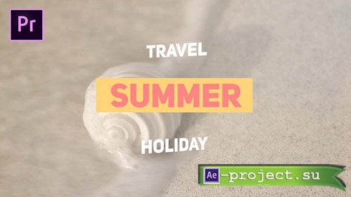 Videohive: Summer Travel - Premiere Pro Templates 