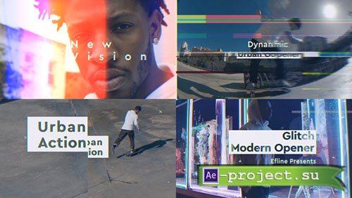 Videohive: Urban Opener 21266842 - Project for After Effects 