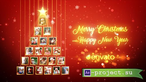 Videohive: Christmas Tree Photos Opener - Project for After Effects 