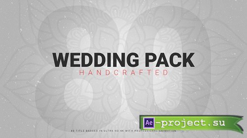 Wedding Pack 80+ Handcrafted 117156 - After Effects Templates