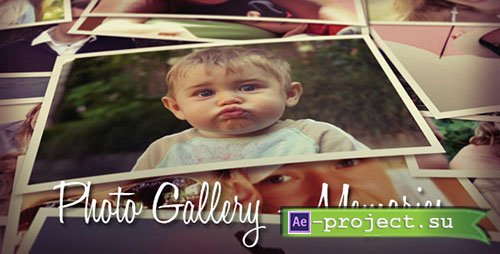 Videohive: Photo Gallery - Memories 8693944 - Project for After Effects 