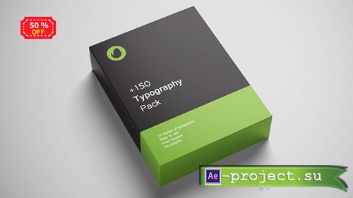 Videohive: +150 Titles Pack - Project for After Effects 