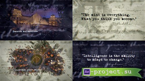 Videohive: Inspirational Ink Titles - Project for After Effects 