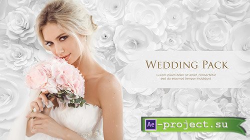Videohive: Wedding Pack - White Roses - Project for After Effects 