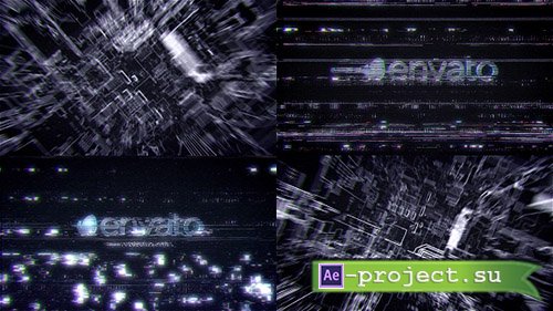 Videohive: Futuristic Hi Tech Glitch Reveal - Project for After Effects 