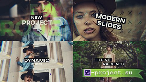 Videohive: Dynamic Slides 19132849 - Project for After Effects 