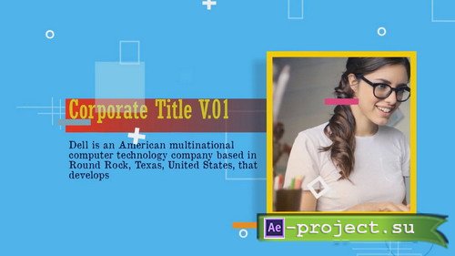 Проект ProShow Producer - Corporate Title V.01