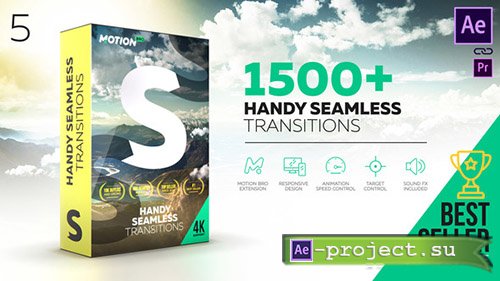Videohive: Transitions 18967340 (Update 5) - After Effects Script