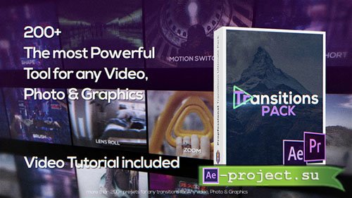 Videohive: Transitions 22393194 - Project for After Effects 