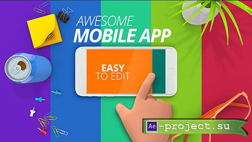 Videohive: App Promo Toolkit - Project for After Effects 