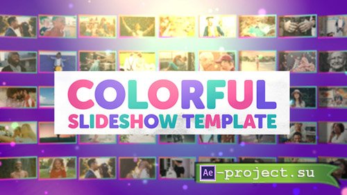 Videohive: Colorful Slideshow 22043785 - Project for After Effects 