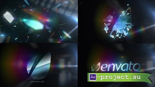 Videohive: Shattered Glass - Mirror Logo Text Reveal - Project for After Effects 