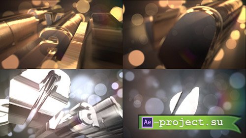 Videohive: Gold & Silver Logo Text Reveal - Project for After Effects 