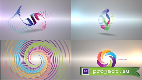 Videohive: Clean Radial Logo Reveal Pack - Project for After Effects 