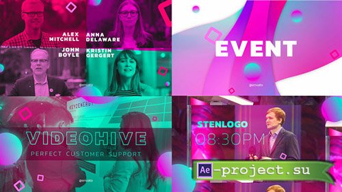 Videohive: Event 21641570 - Project for After Effects 