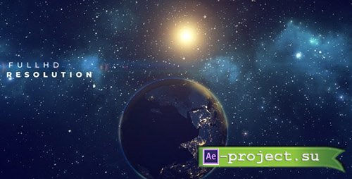 Videohive: Earth Planet Title - Project for After Effects 