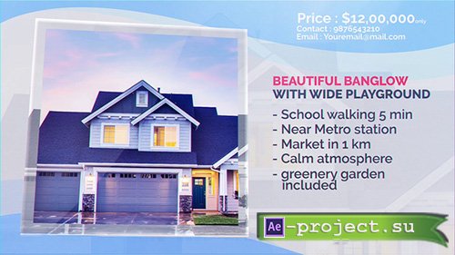 Videohive: Minimal Real Estate - Project for After Effects 