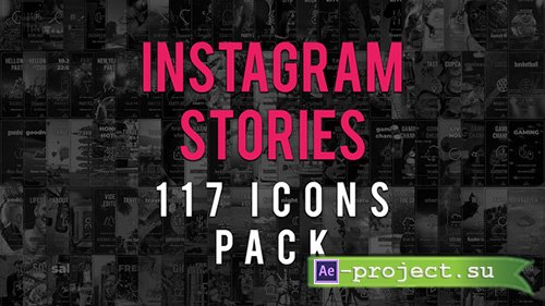 Videohive: Instagram Stories Icons Pack - Project for After Effects