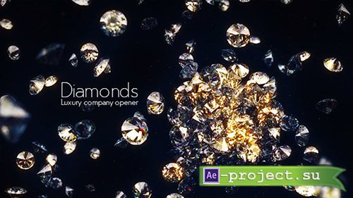 Videohive: Diamonds - Luxury Company Opener - Project for After Effects