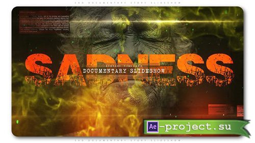 Videohive: Sad Documentary Story Slideshow - Project for After Effects 