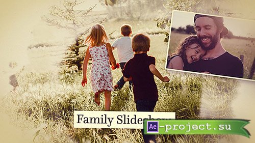 Videohive: Family Slideshow 22510564 - Project for After Effects 