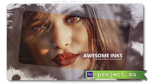 Videohive: Awesome Inks Slideshow - Project for After Effects 