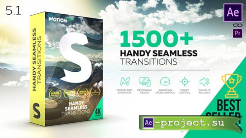 Videohive: Transitions V5.1 - Project for After Effects