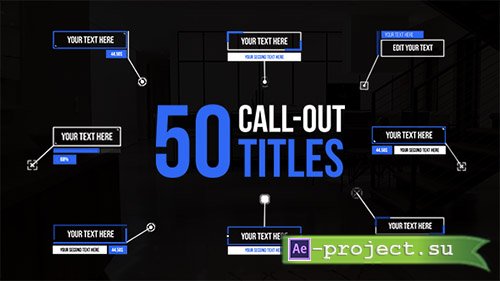 Videohive: Call Out Titles 21483150 - Project for After Effects 