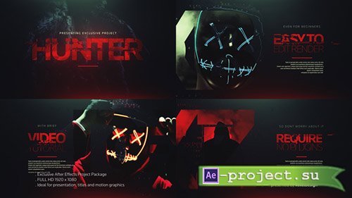 Videohive: The Hunter Opener - Project for After Effects 
