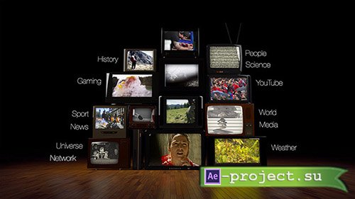 Videohive: Epic Tv Opener - Project for After Effects 