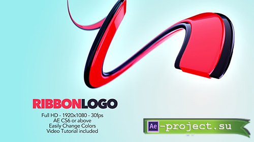 Videohive: Ribbon Logo 20673602 - Project for After Effects 