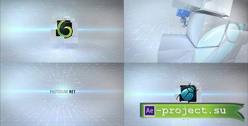 Videohive: Clean Cubes Logo Reveal - Project for After Effects 
